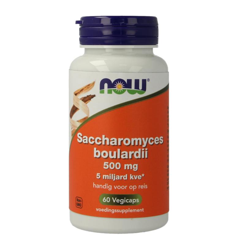 Now Saccharomyces Boulardii 500Mg