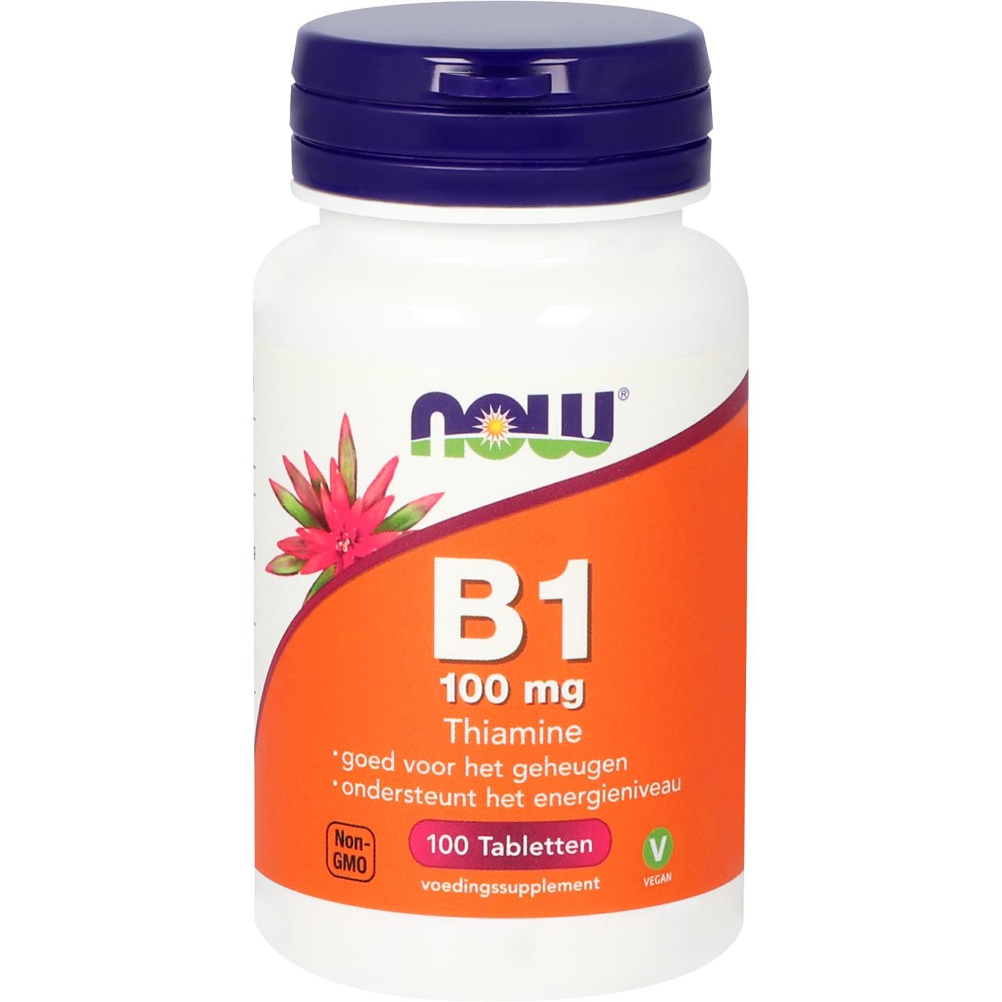 Now Vitamine B1 100Mg