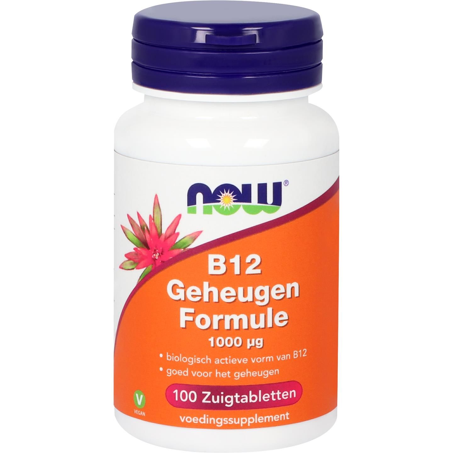 Now Vitamine B12 Geheugenformule 1000Mcg