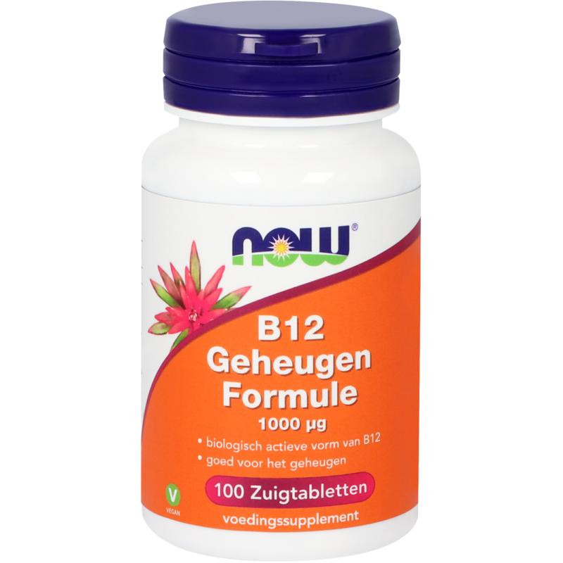 Now Vitamine B12 Geheugenformule 1000Mcg
