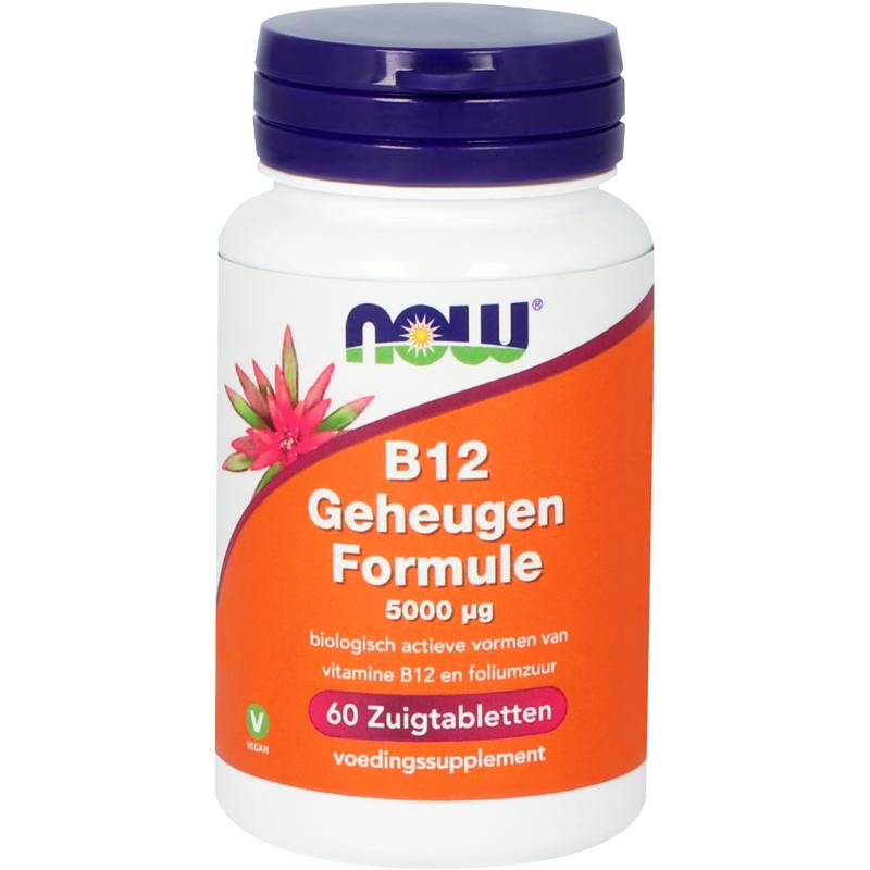 Now Vitamine B12 Geheugenformule 5000Mcg