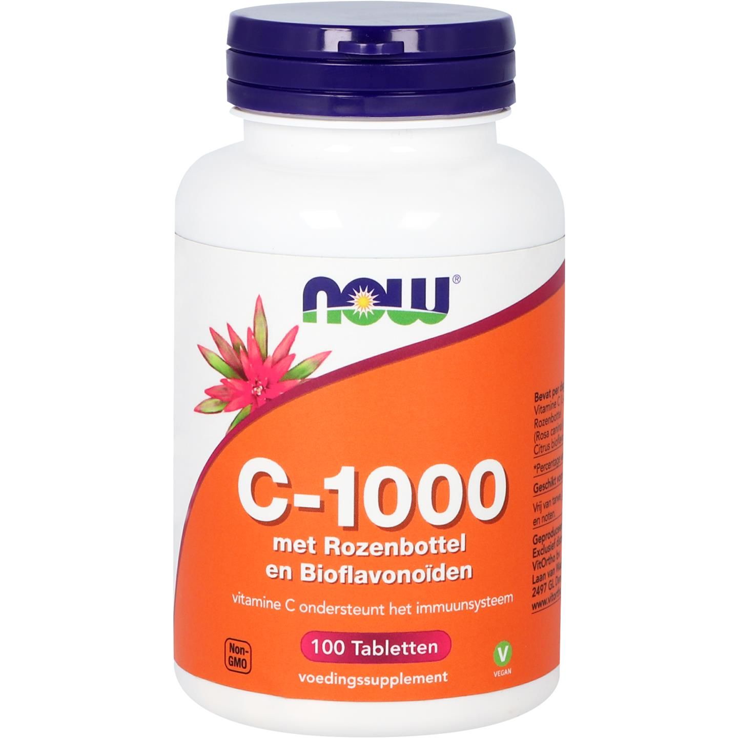 Now Vitamine C-1000 Met Rozenbottel En Bioflavonoiden