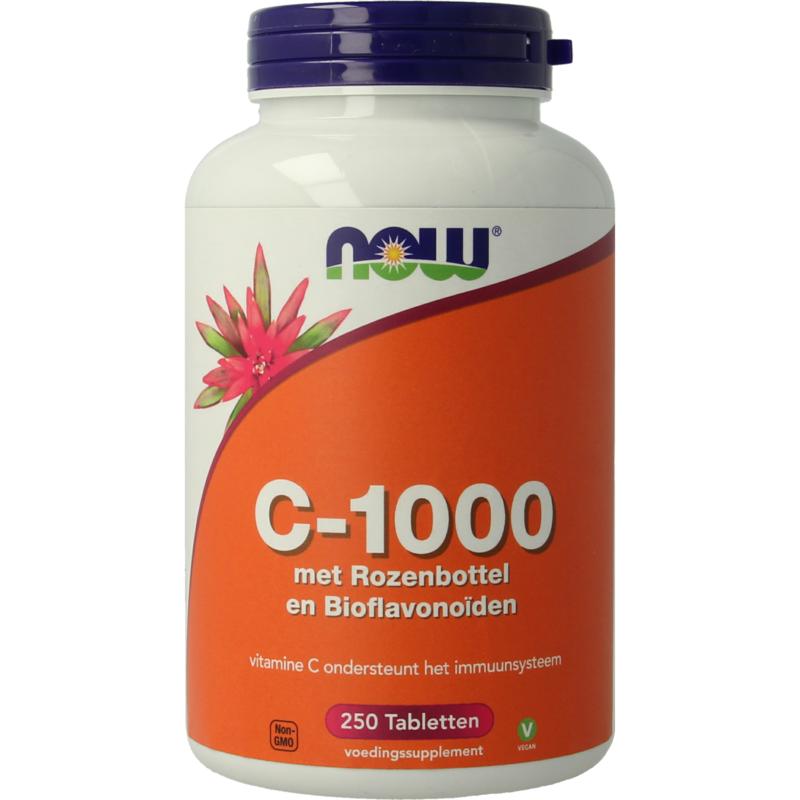 Now Vitamine C-1000 Met Rozenbottel En Bioflavonoiden