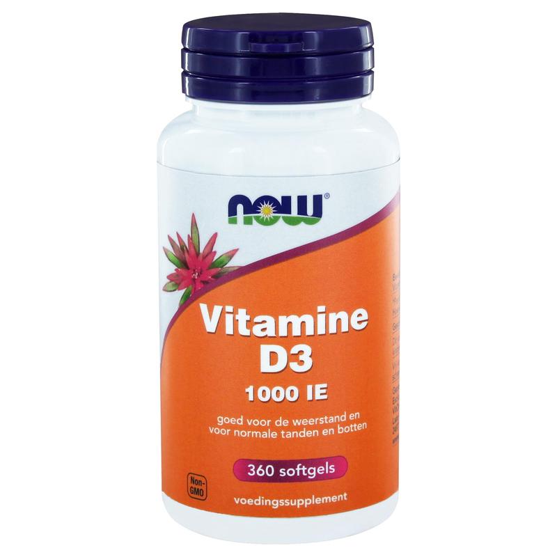 Now Vitamine D3 1000Ie
