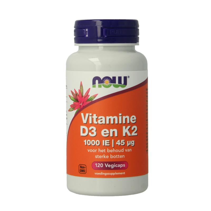 Now Vitamine D3 1000Ie & Vitamine K2