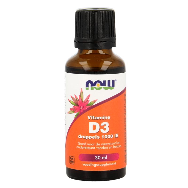 Now Vitamine D3 Druppels 1000Ie