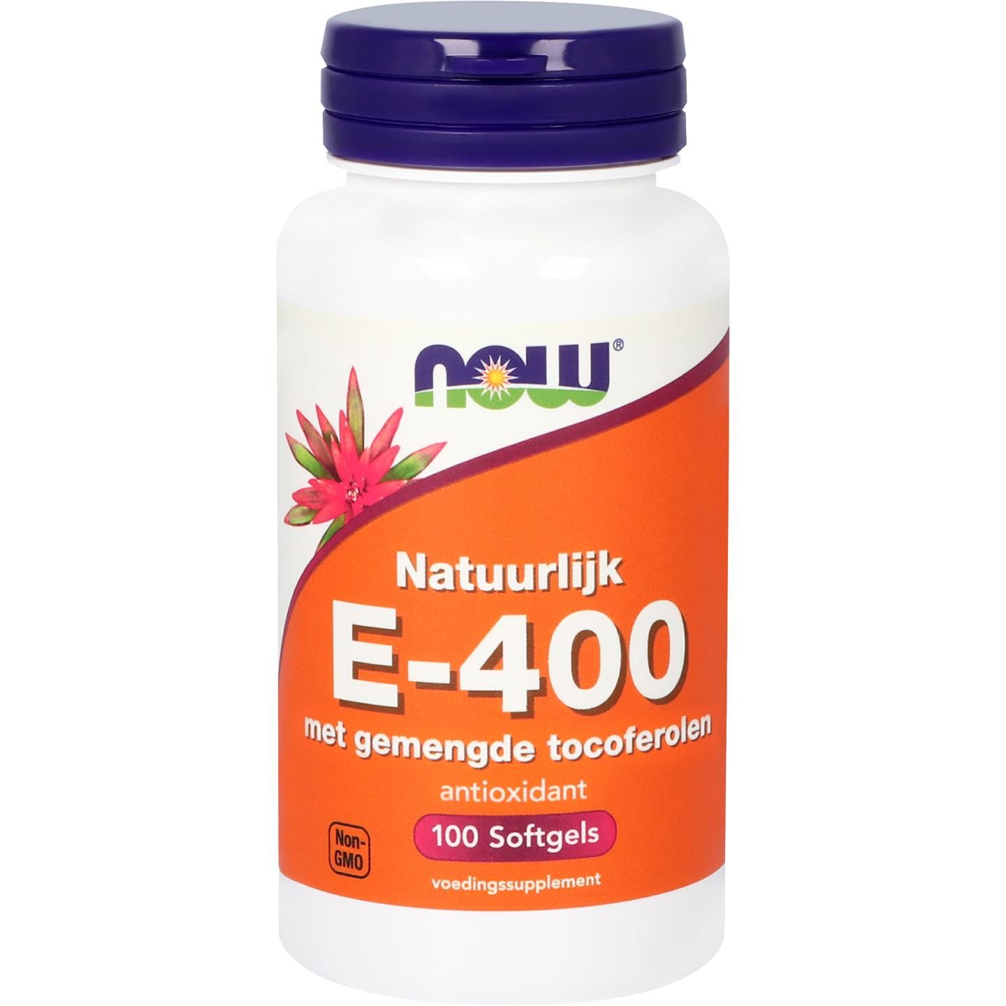 Now Vitamine E-400 Gemengde Tocoferolen