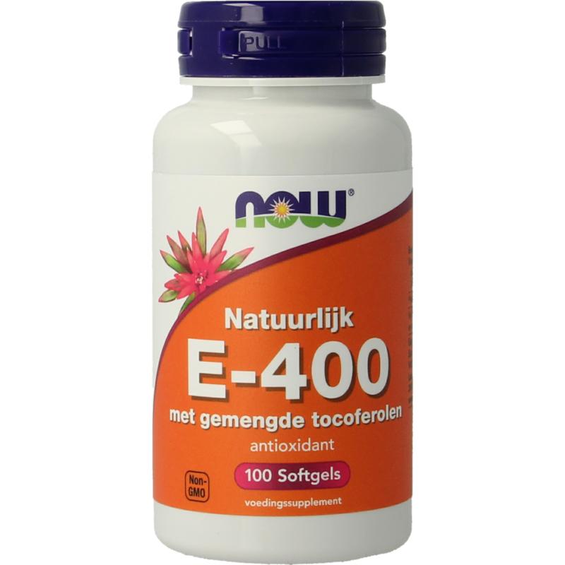 Now Vitamine E-400 Gemengde Tocoferolen