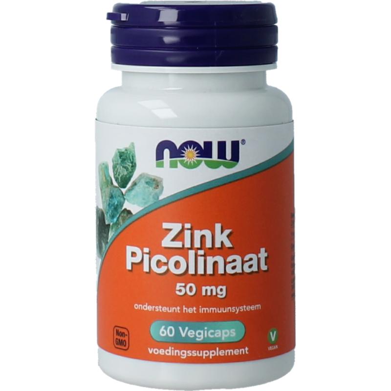Now Zink Picolinaat 50Mg