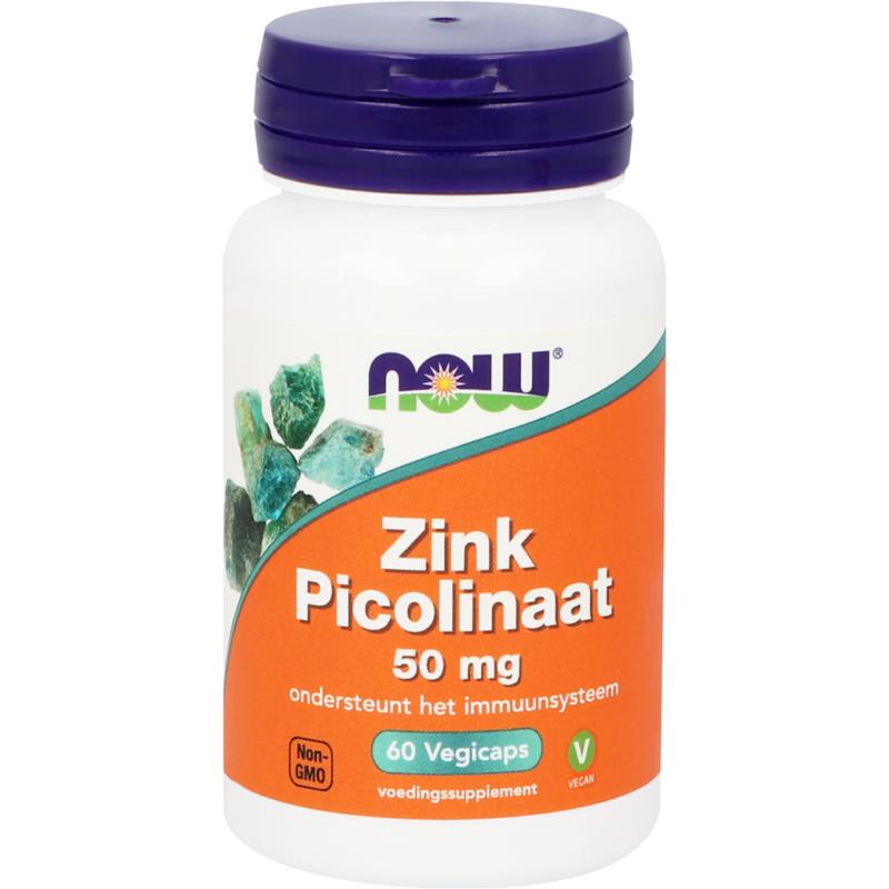 Now Zink Picolinaat 50Mg