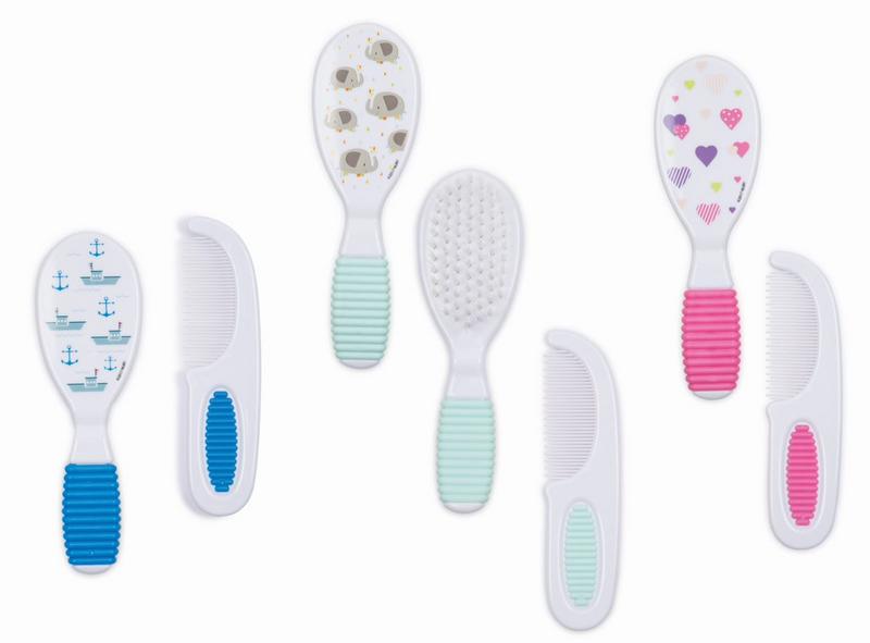 Nuby Kam & Borstel Set