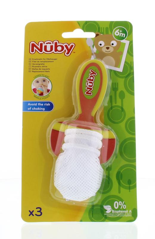 Nuby Sabbelzakje Vervangnetjes