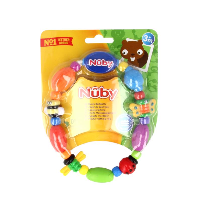 Nuby Speelse Bijtketting Bug-A-Loop