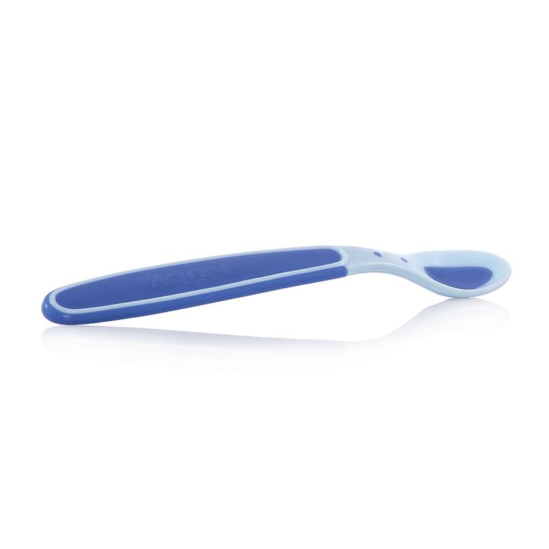 Nuby Warmtegevoel Lepel Blauw 3+ Maanden