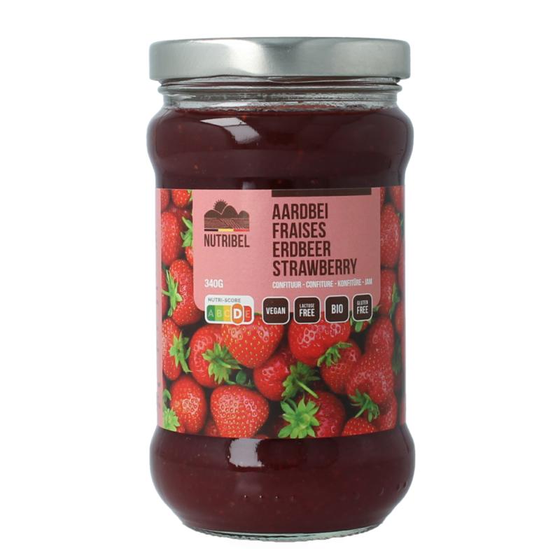Nutribel Aardbeien Confituur Bio