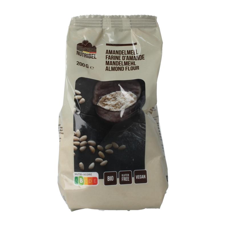 Nutribel Amandelmeel Glutenvrij Bio