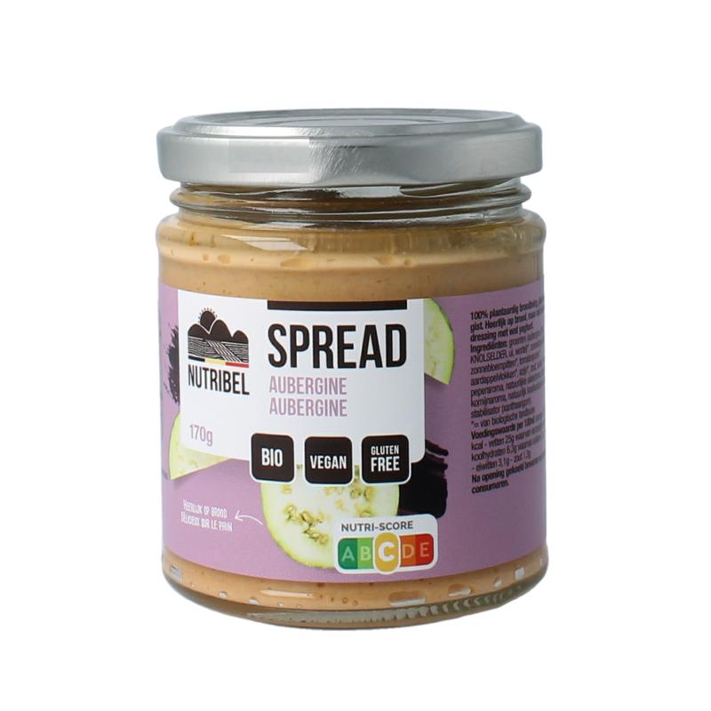 Nutribel Aubergine Spread Glutenvrij Bio