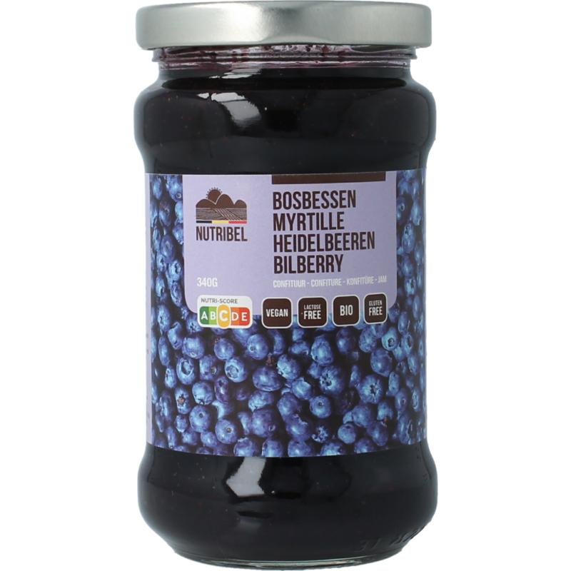 Nutribel Bosbessen Confituur Bio
