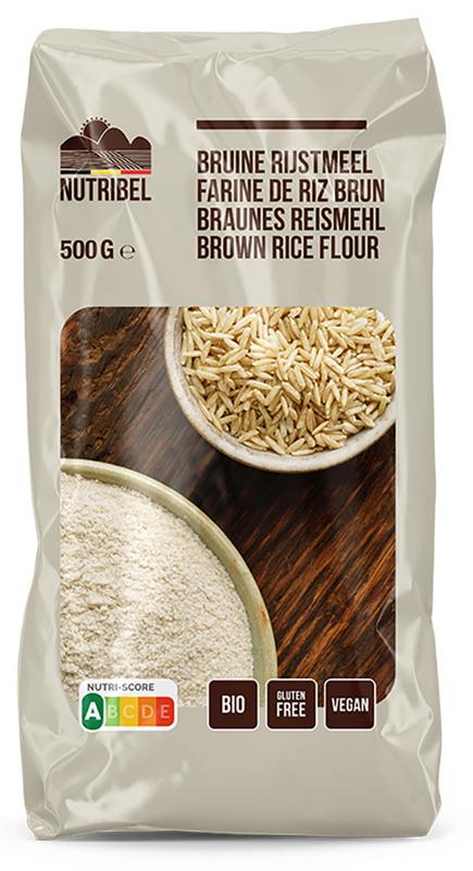 Nutribel Bruine Rijstmeel Glutenvrij Bio