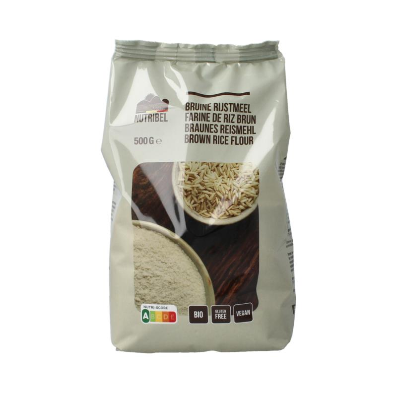 Nutribel Bruine Rijstmeel Glutenvrij Bio