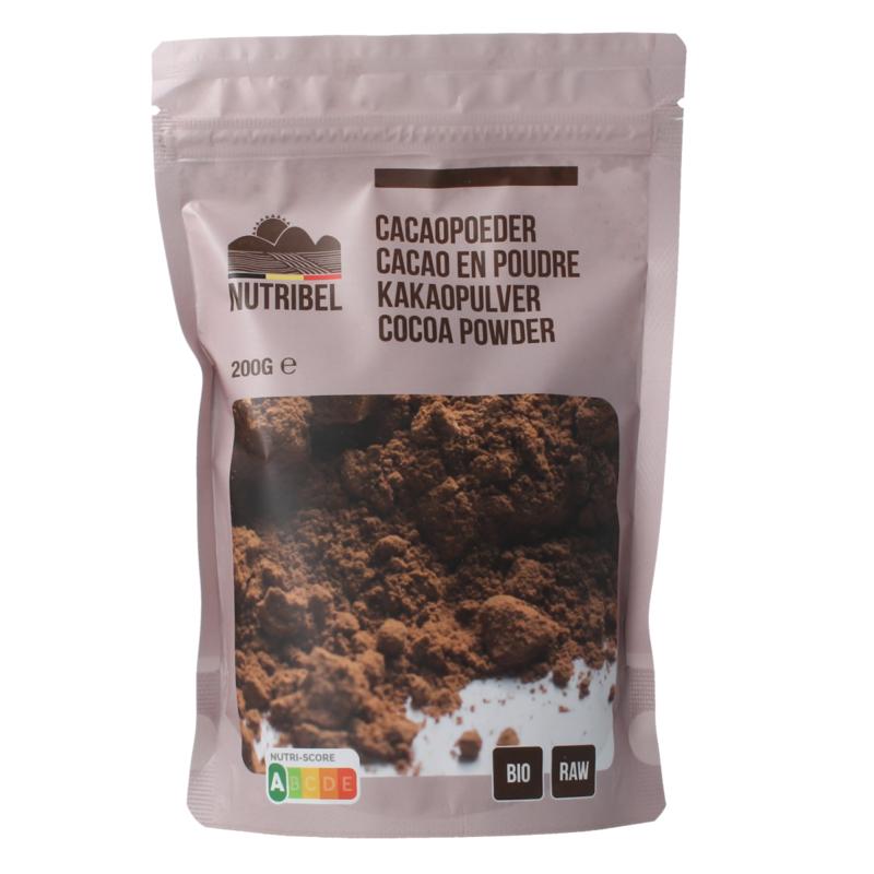 Nutribel Cacao Poeder Raw Bio