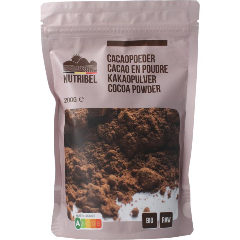 Nutribel Cacao Poeder Raw Bio