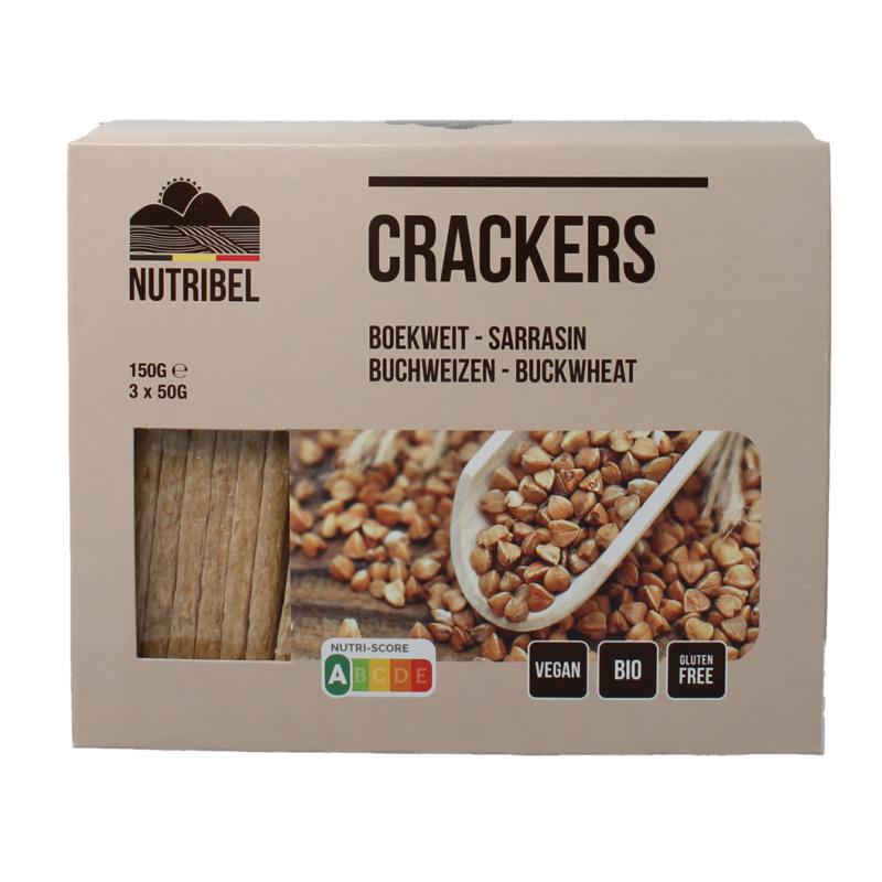 Nutribel Crackers Boekweit Bio
