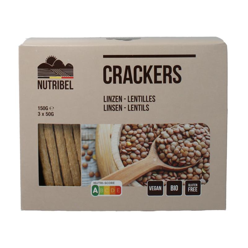Nutribel Crackers Linzen Bio
