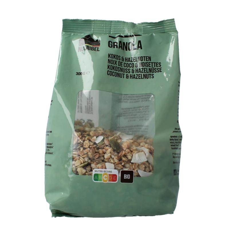Nutribel Granola Kokos Hazelnoot Bio