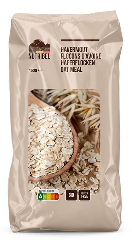 Nutribel Havermout Glutenvrij Bio