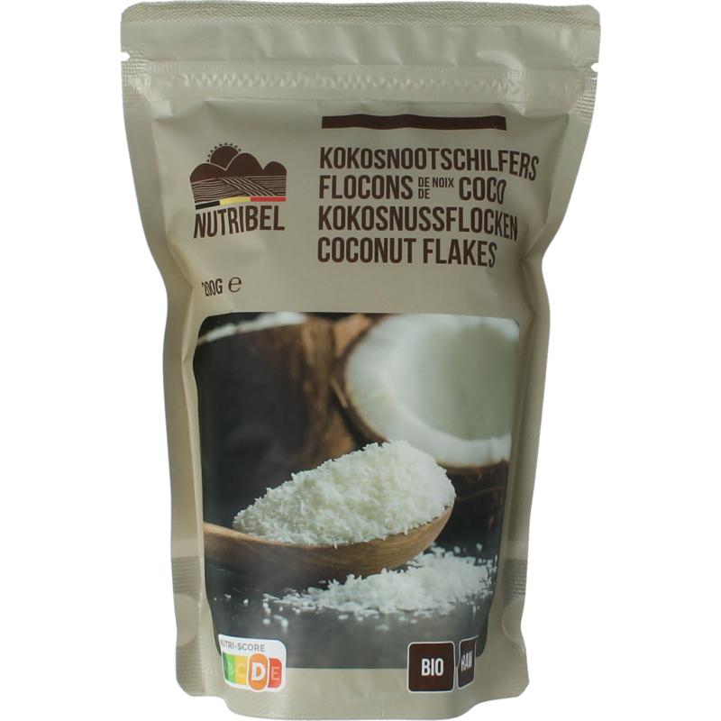 Nutribel Kokosnoot Schilfers Raw Bio
