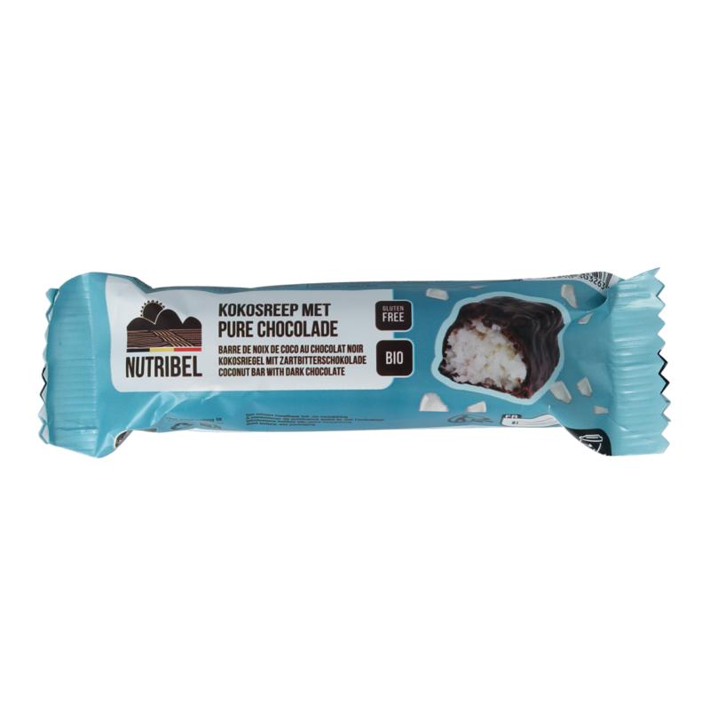 Nutribel Kokosreep Met Pure Chocolade Bio