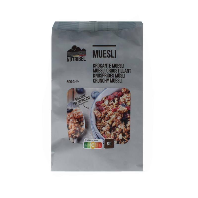 Nutribel Muesli Krokant Superfood Bio