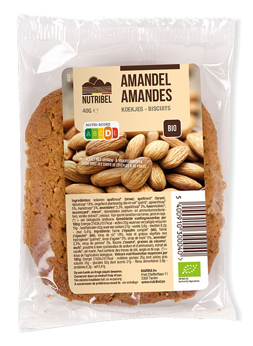 Nutribel Spelt Amandelkoek Bio