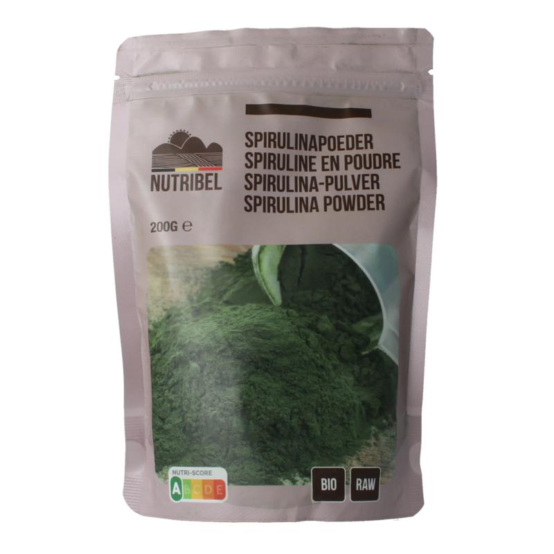 Nutribel Spirulina Poeder Raw Bio