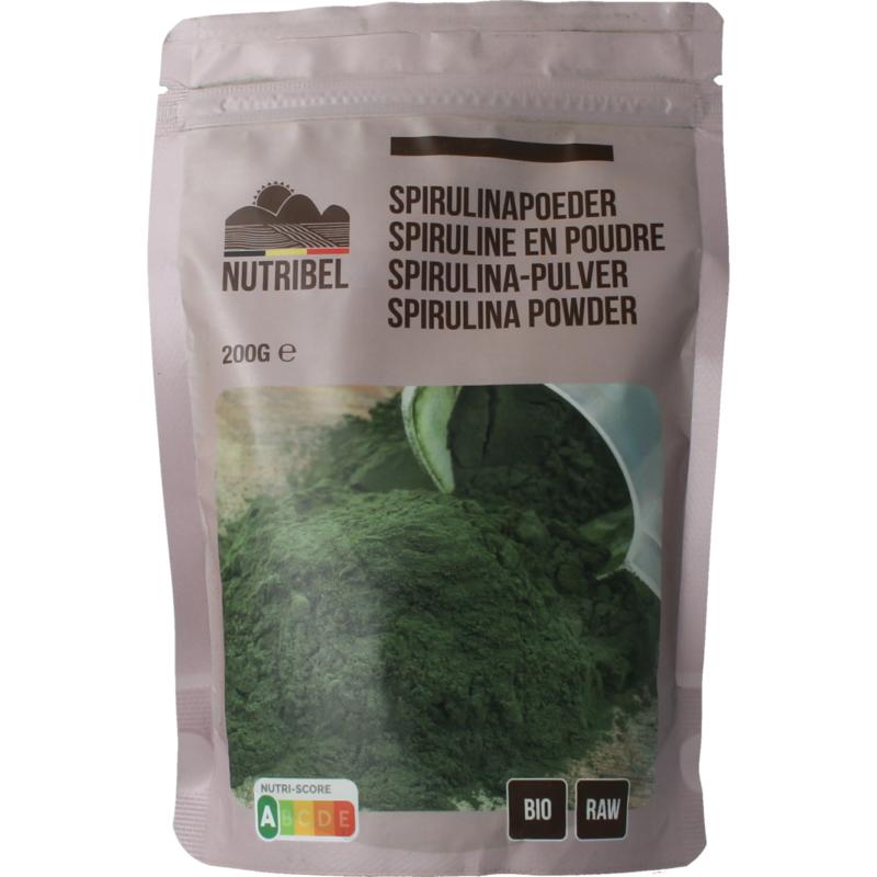 Nutribel Spirulina Poeder Raw Bio