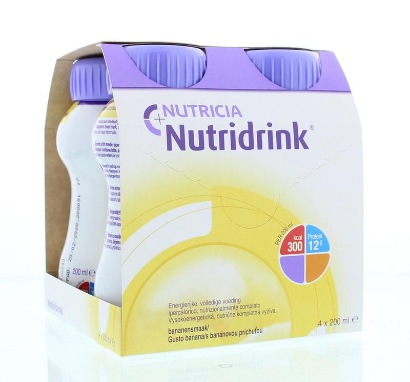 Nutridrink Banaan 4 X 200Ml