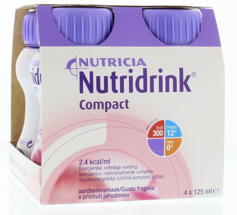 Nutridrink Compact Aardbei 125Ml