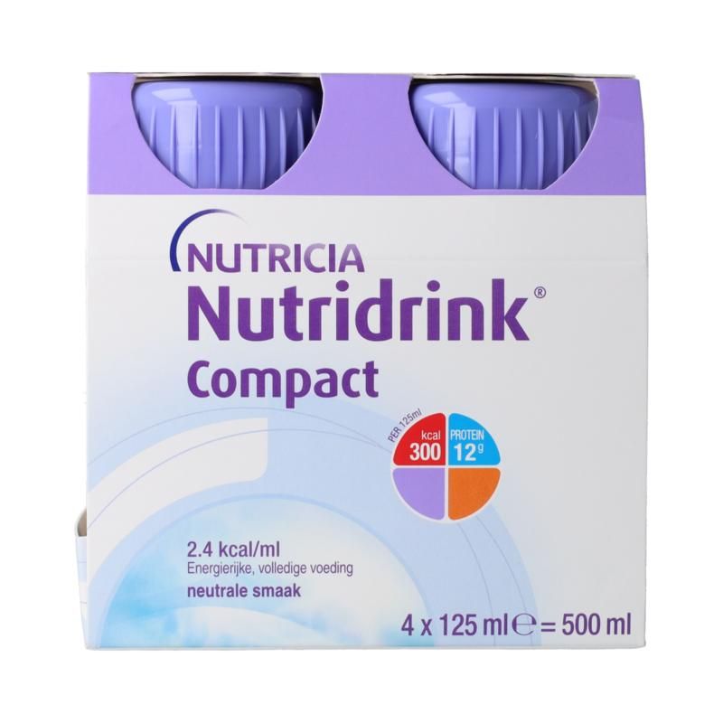 Nutridrink Compact Neutraal 4 X 125Ml