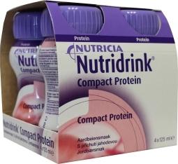Nutridrink Compact Proteine Aardbei 125Ml