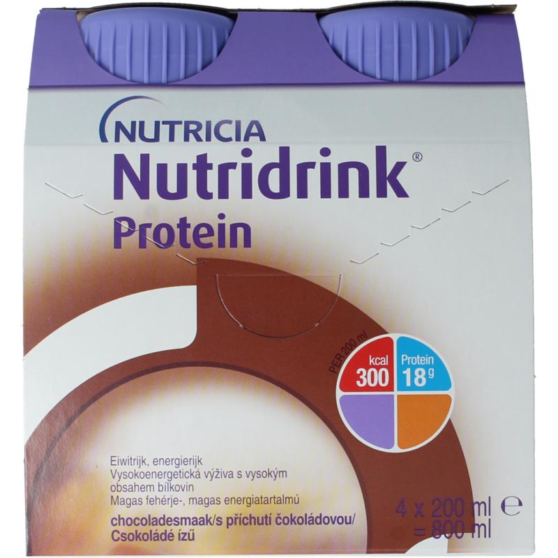 Nutridrink Protein Chocola 200Ml