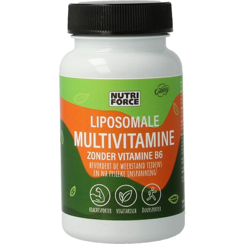 Nutriforce Liposomale Multivitamine Zonder Vitamine B6