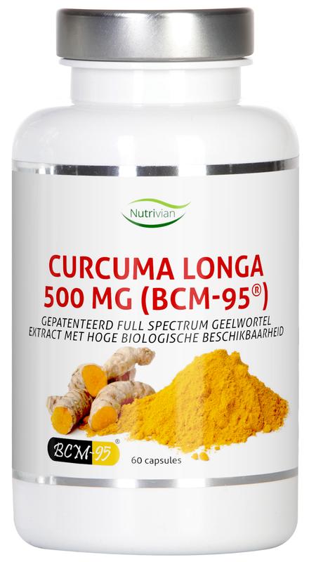 Nutrivian Curcuma Longa 500Mg Bcm95