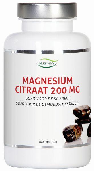 Nutrivian Magnesium Citraat 200 Mg