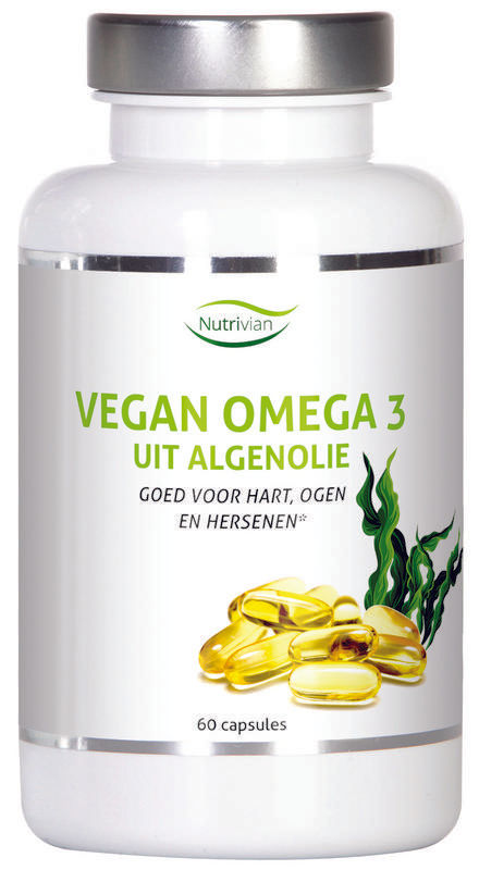 Nutrivian Vegan Omega 3 Uit Algenolie