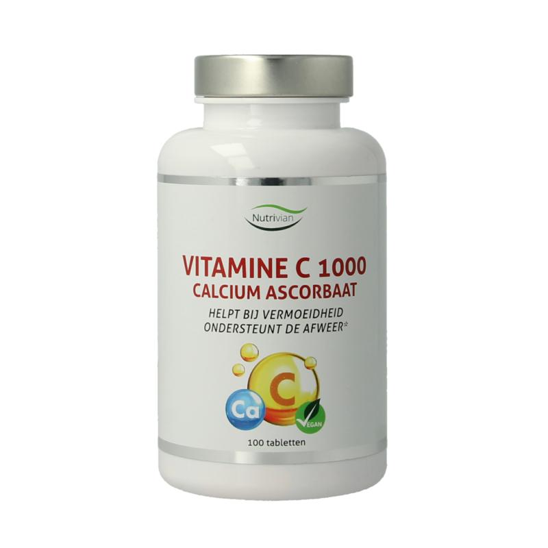 Nutrivian Vitamine C1000 Mg Calcium Ascorbaat