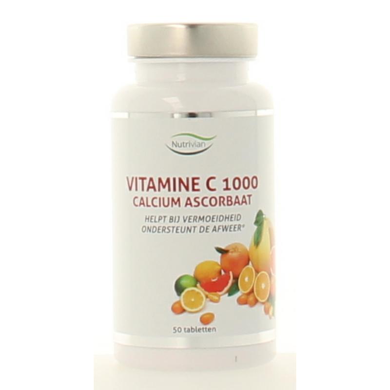 Nutrivian Vitamine C1000 Mg Calcium Ascorbaat
