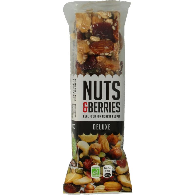 Nuts & Berries Bar Deluxe Bio