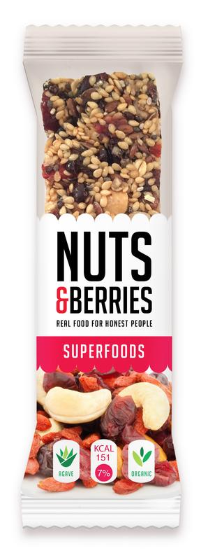 Nuts & Berries Bar Superfoods Bio
