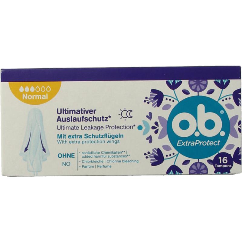 Ob Tampons Extra Protect Normal